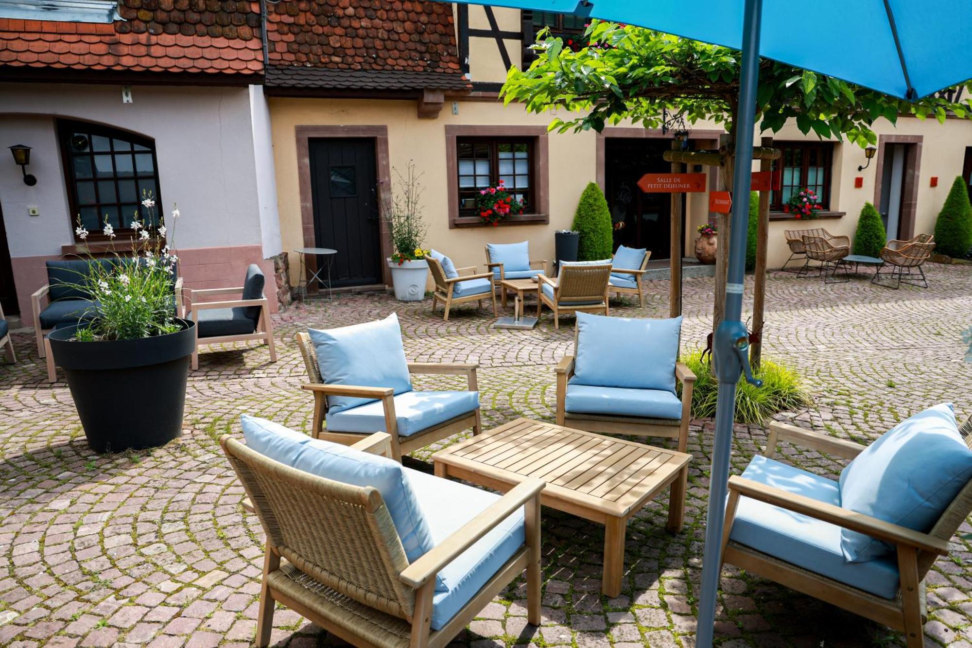 Hotel - Restaurant Le Cerf & Spa Marlenheim Eksteriør billede
