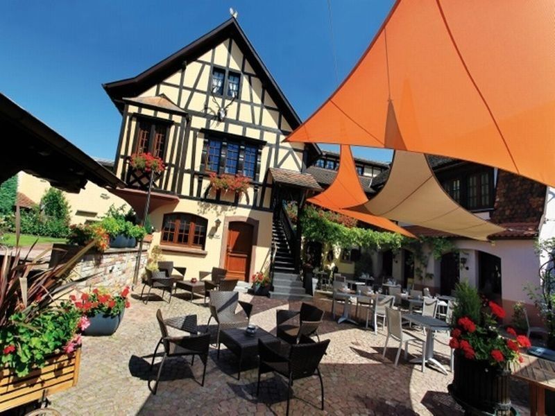 Hotel - Restaurant Le Cerf & Spa Marlenheim Eksteriør billede