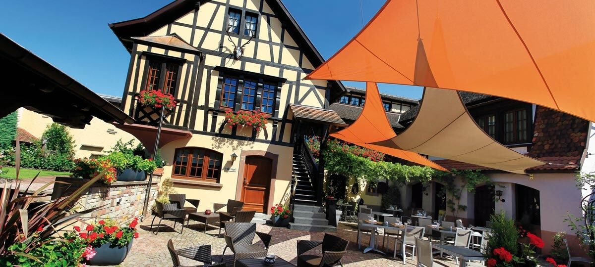 Hotel - Restaurant Le Cerf & Spa Marlenheim Eksteriør billede